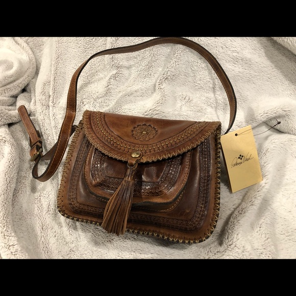 Patricia Nash distressed vintage leather - Picture 1 of 3